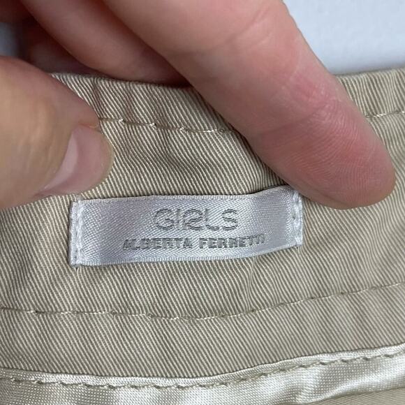 ALBERTA FERRETTI Girls Pleated Shorts Size 12 - Picture 11 of 14